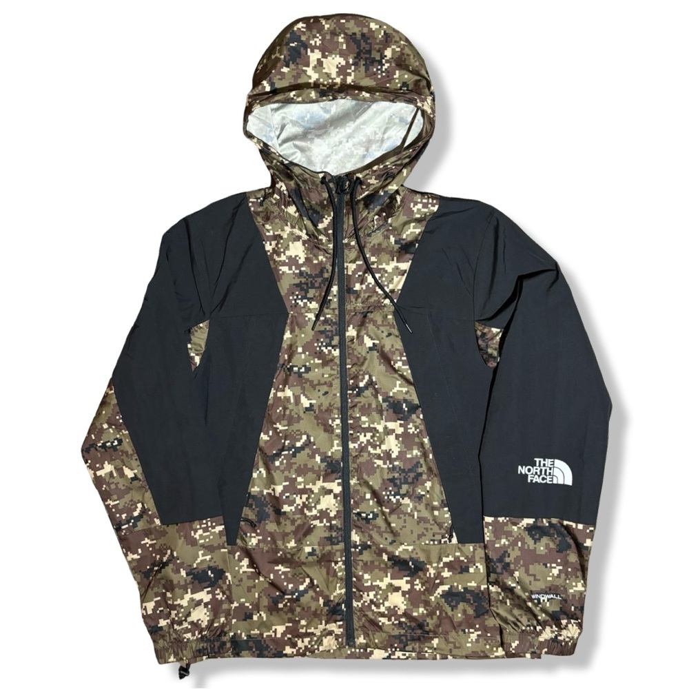 The North Face Digital Camo Windbreaker Jacket